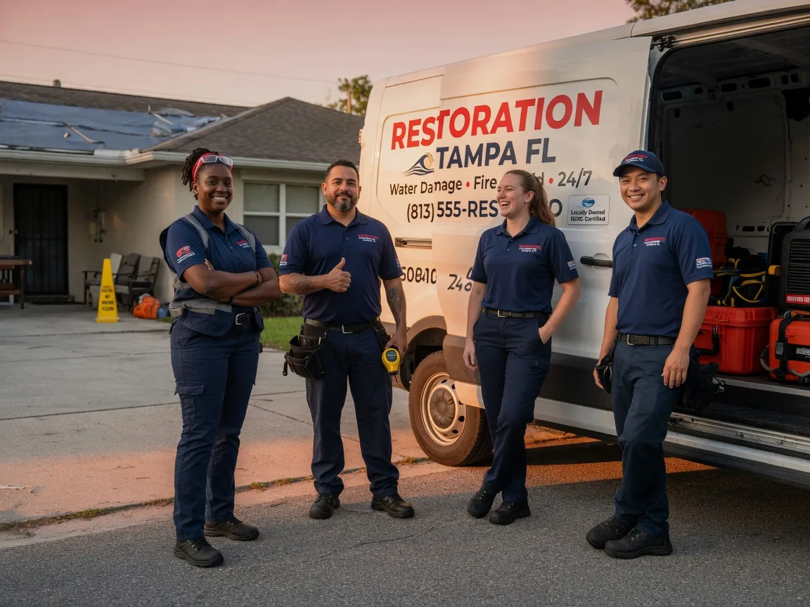 Water Damage Restoration company in Pierpont, OH