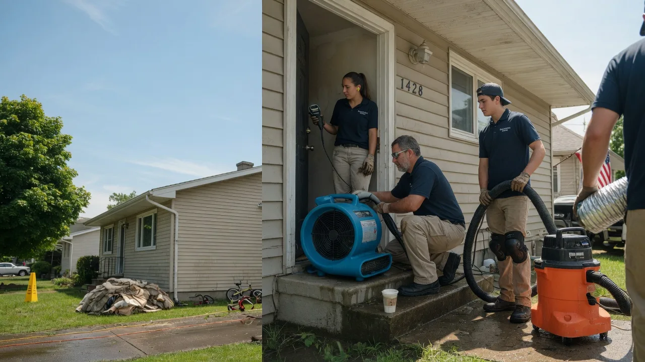 Water Damage Restoration in Pierpont, OH near me